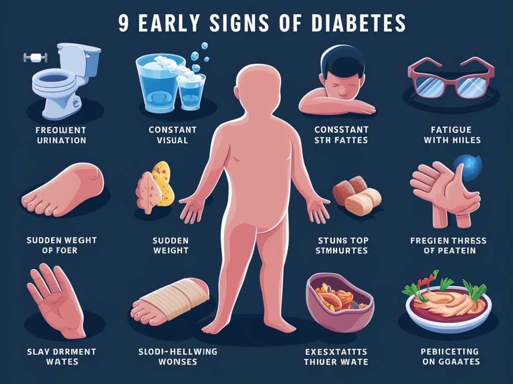 9 Early Signs of Diabetes You Should Not Ignore 9 Early Signs of Diabetes