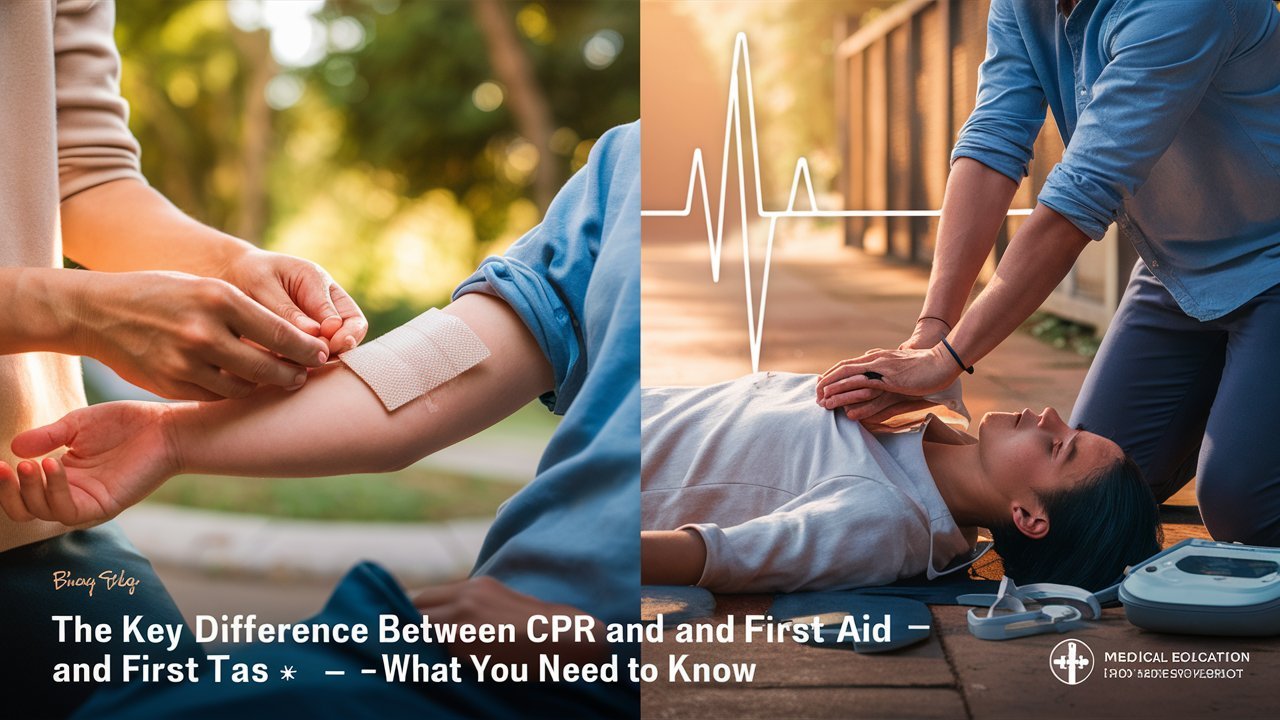 The Key Difference Between CPR and First Aid — What You Need to Know