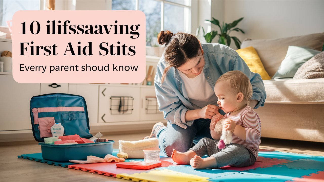 essential first aid steps for parents with young children