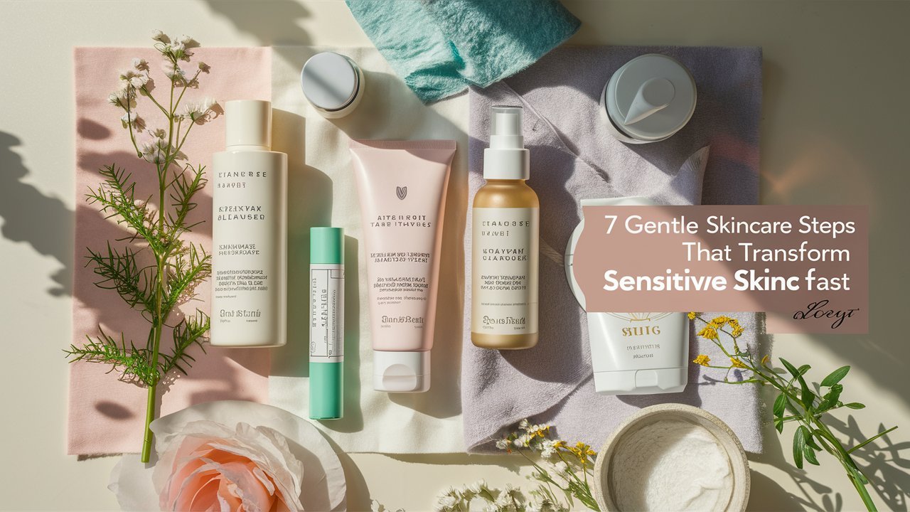 skincare routine for sensitive skin