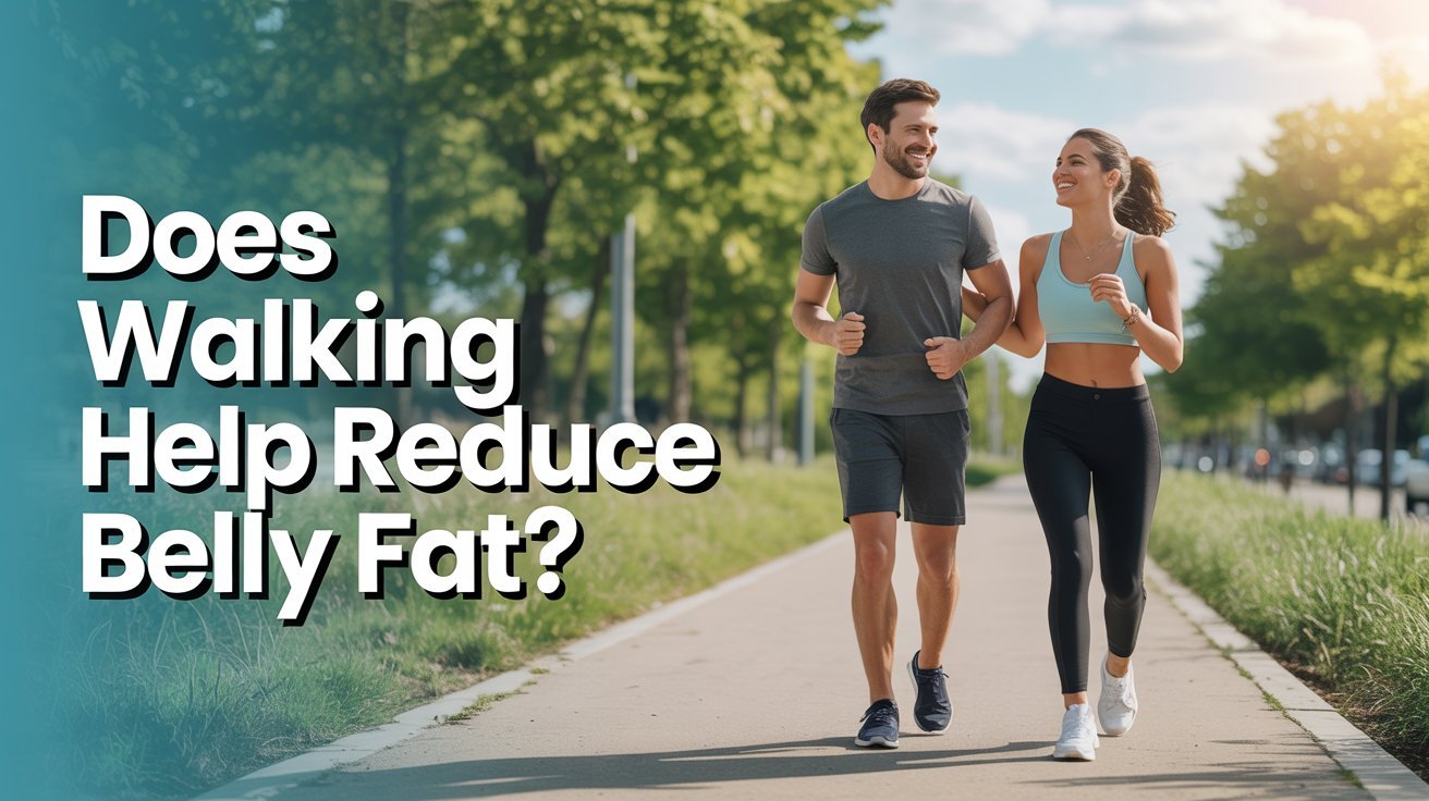 does walking help reduce belly fat?